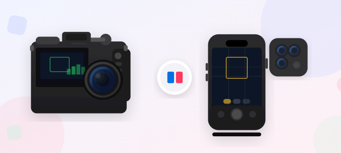 iPhone 카메라 vs 미러리스