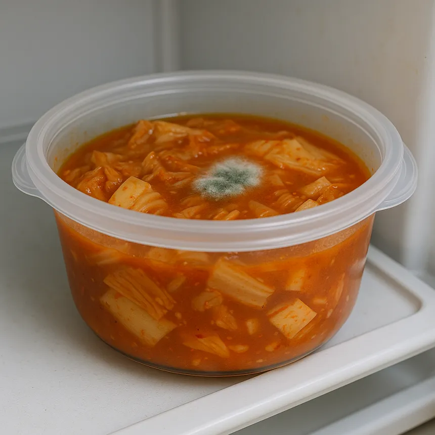 상한 김치찌개