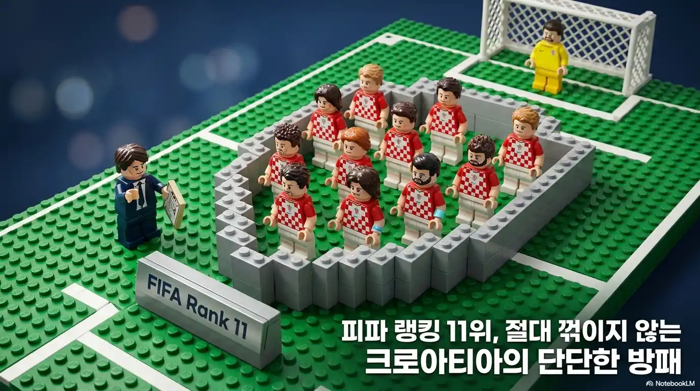 FIFA 랭킹 11위 크로아티아 단단한 수비 포메이션