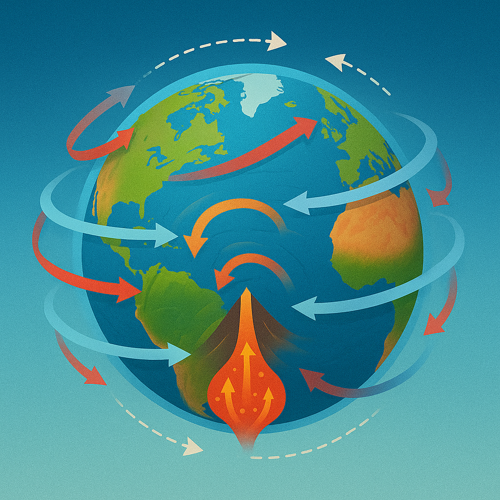 편서풍과 무역풍 – 지구 대기의 컨베이어벨트