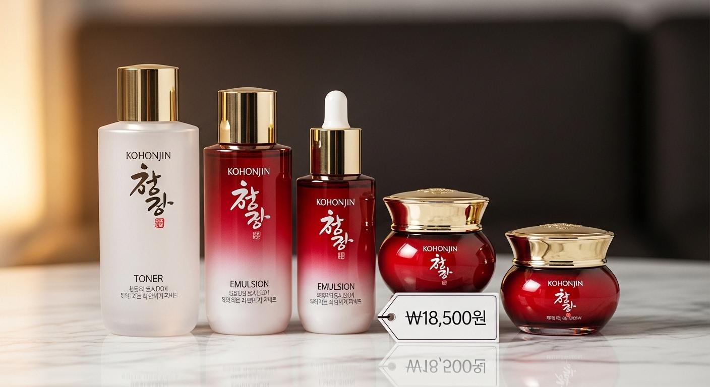 고혼진 화장품 세트 가격