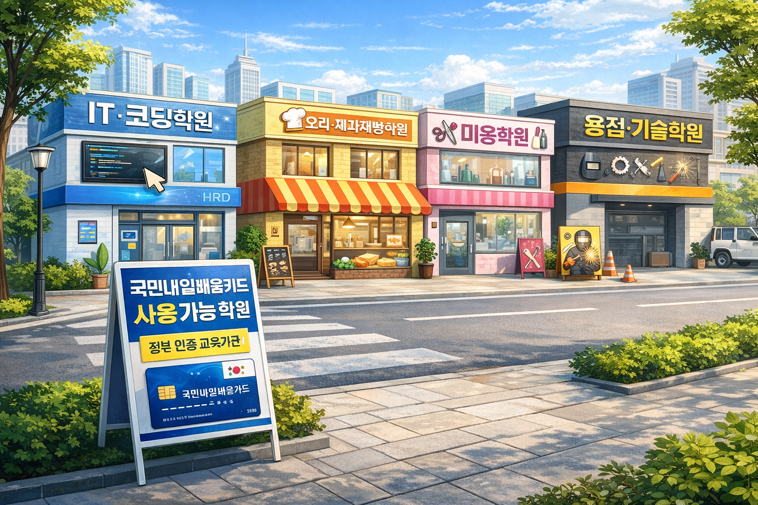 국민내일배움카드 사용처 총정리