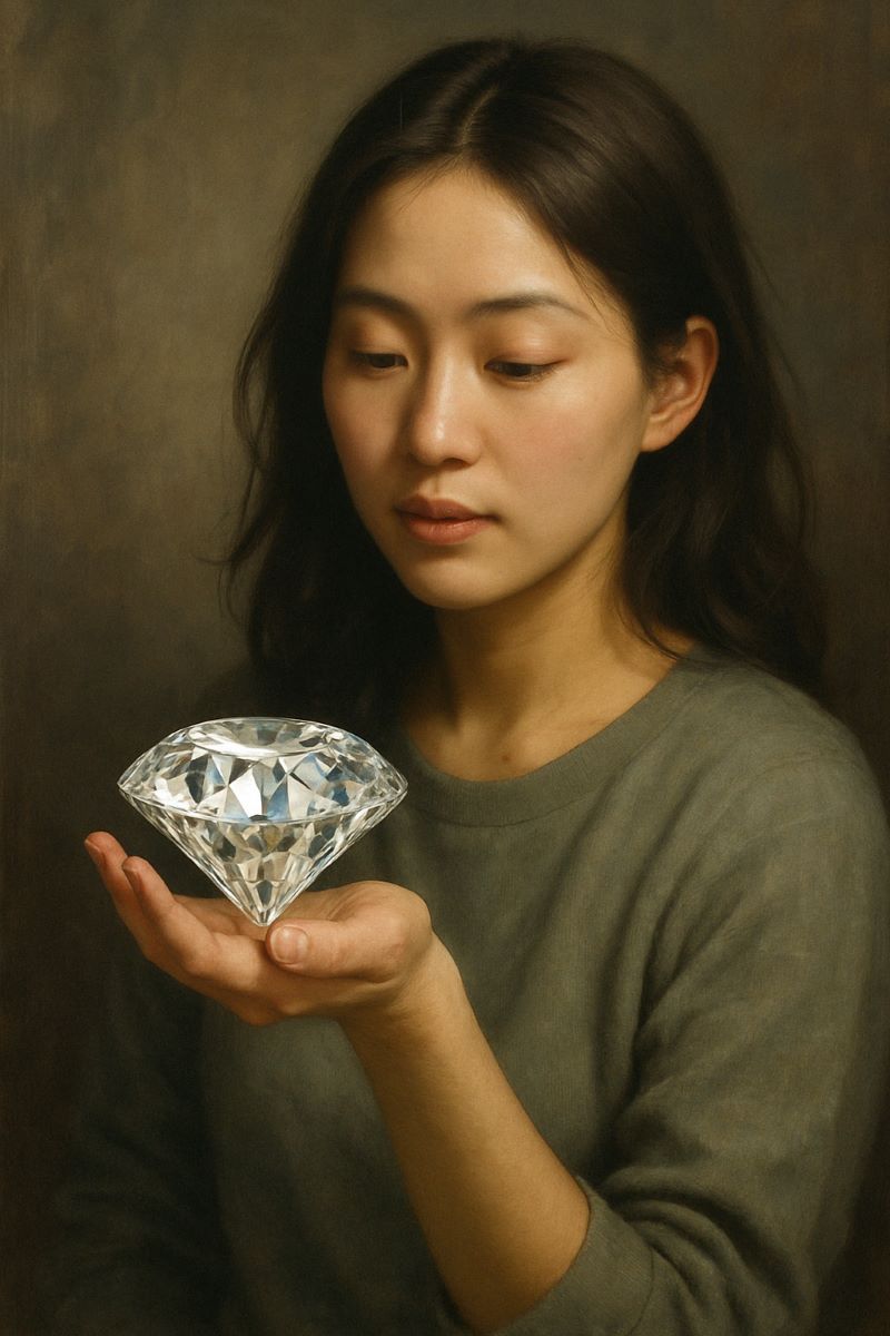 보석을 줍는 꿈 해몽 – 자기 가치를 찾고 싶은 마음