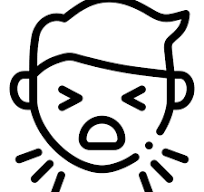 목이 간질간질하고 마른기침이 납니다