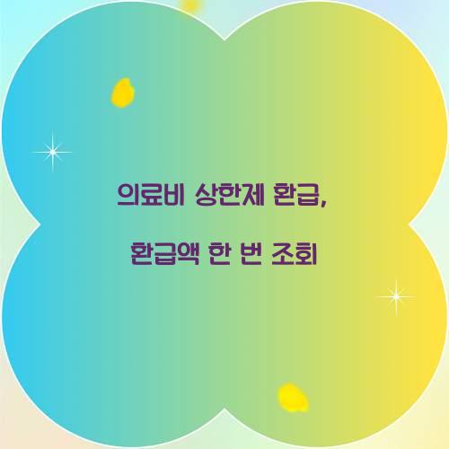 의료비 상한제 환급