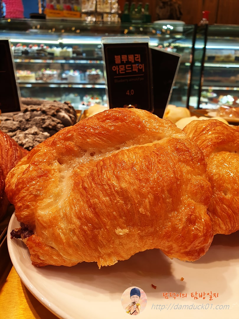 블루베리 아몬드파이