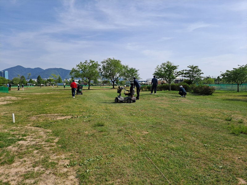 삼락 생태공원 파크골프장. 부산광역시 사상구 삼락동 29-42 (삼락파크골프장)