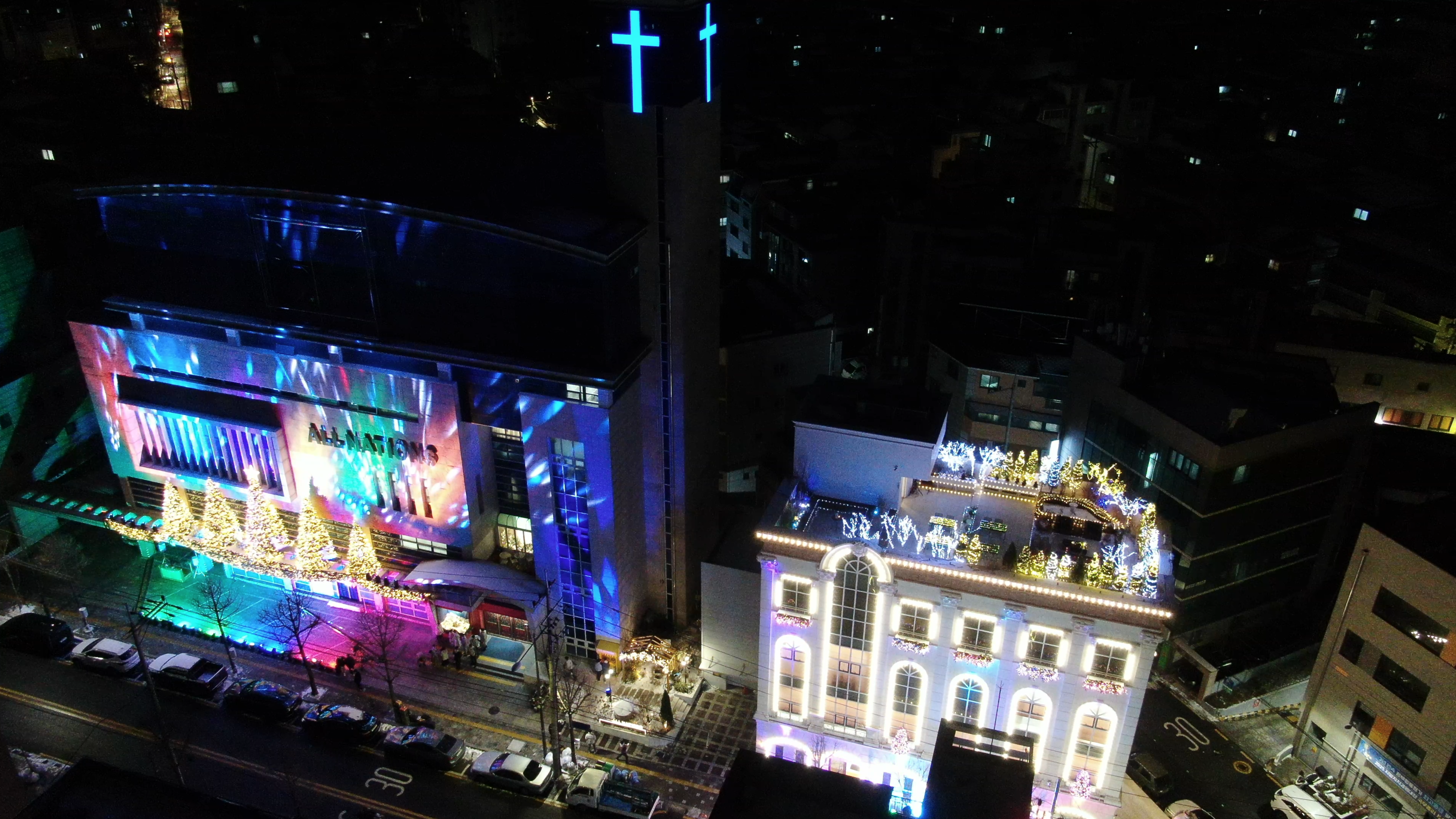 올네이션스목자의기도원-성탄점등식