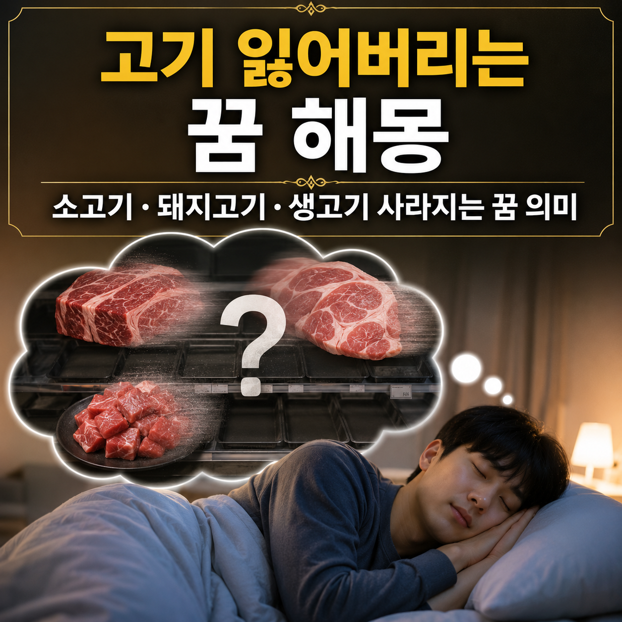 고기 잃어버리는 꿈