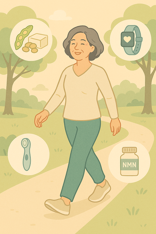 갱년기 노화관리법 (에스트로겐, 루틴, 항노화) 이미지