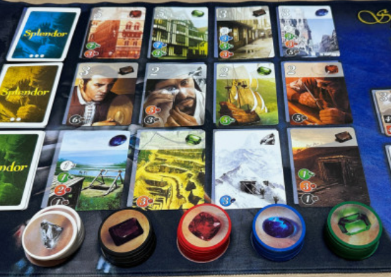 스플렌더(Splendor) &ndash; 보석 거래와 전략이 어우러진 매력적인 보드게임