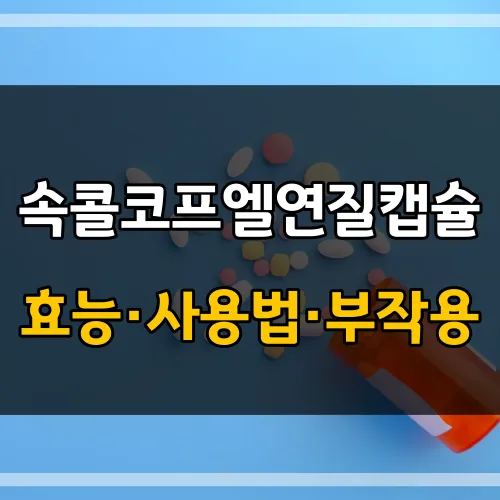 속콜코프엘연질캡슐
