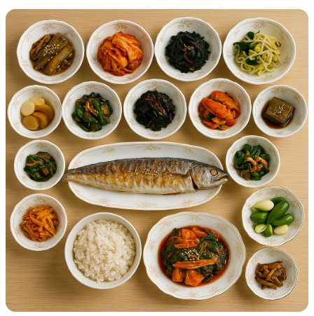 고등어 정식 사진