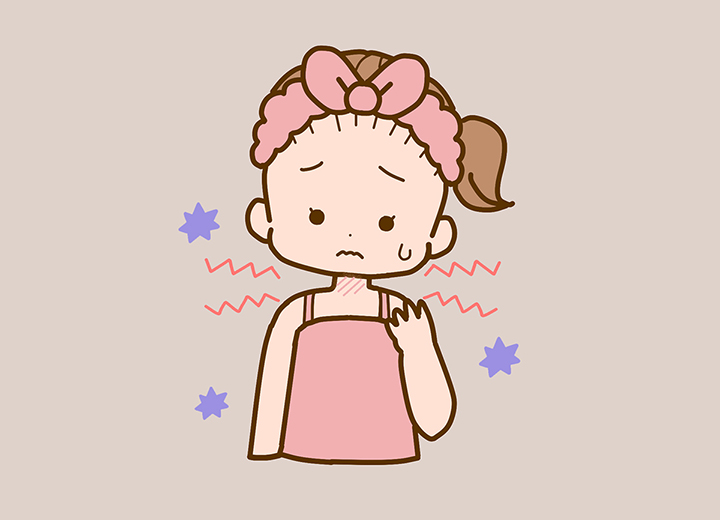 인후통에-불편한-여성