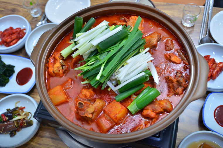 에버랜드 맛집 "전대리 참솔마당" 음식