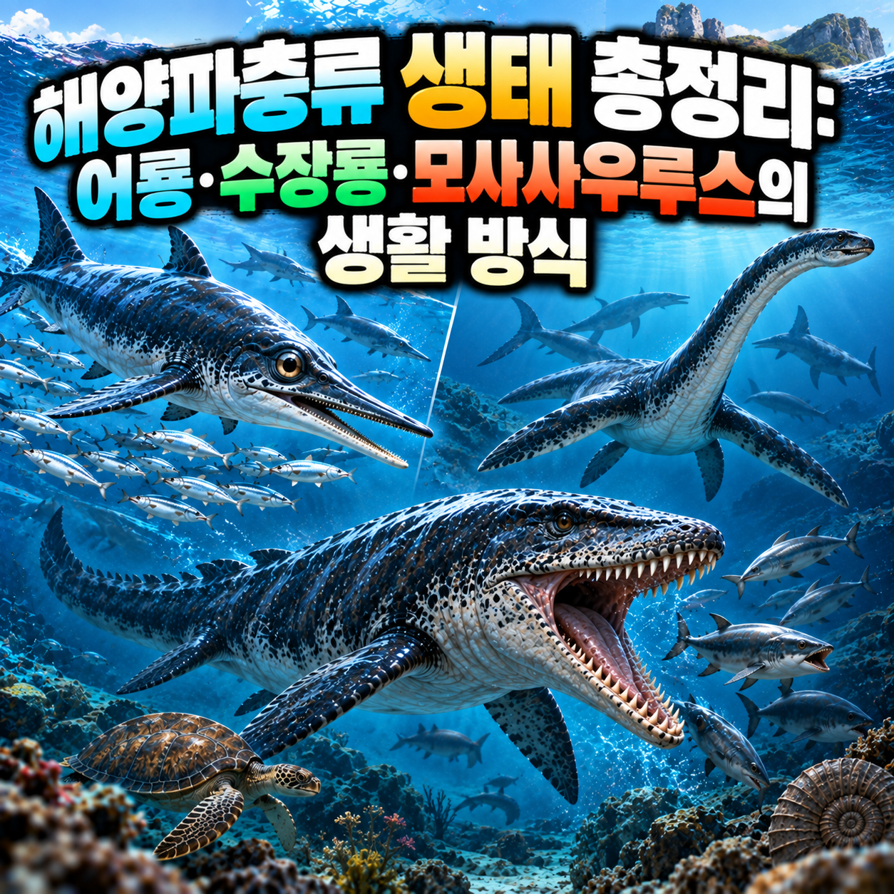 해양파충류 생태