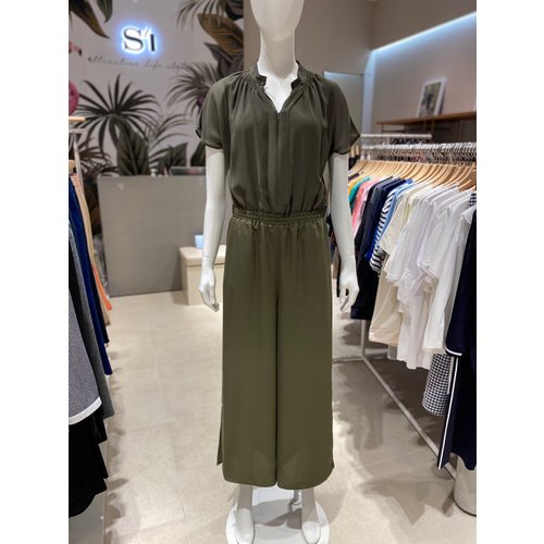 SI 쉬폰 앞지퍼 와이드 점프슈트 SCOAF2570 SCO2570