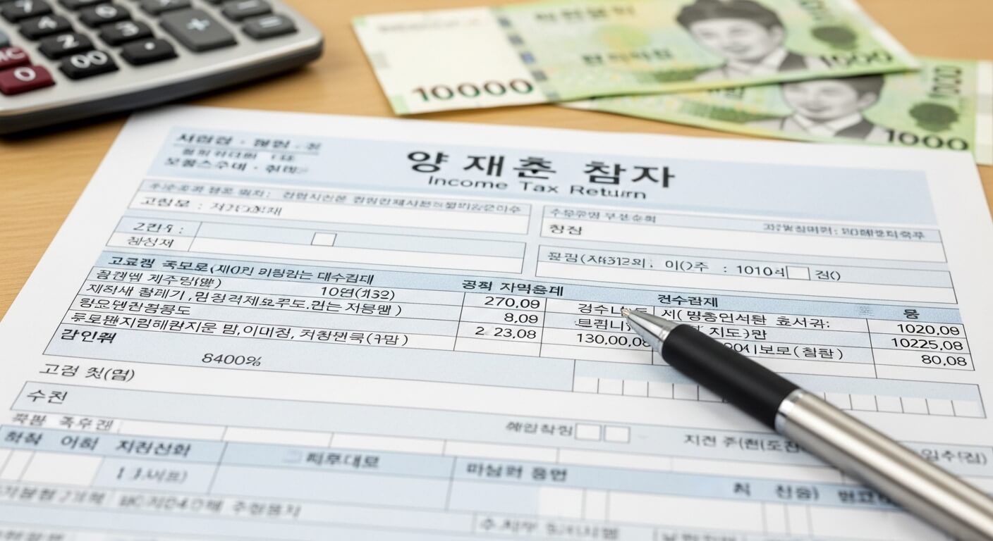 근로소득세 자동계산기