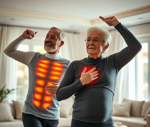 100세 시대 원적외선 기능성의류