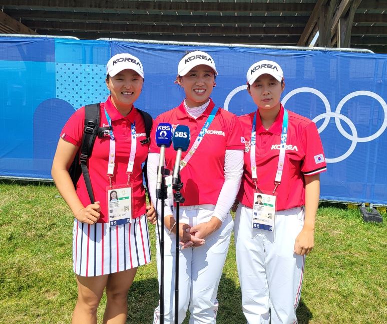 여자 올림픽골프 선수단