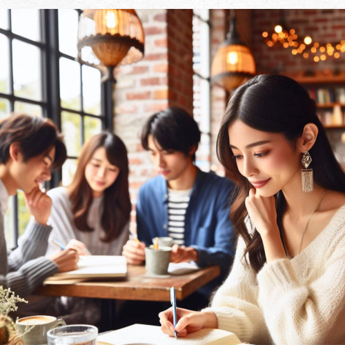 칸막이 설치된 스타벅스 테이블