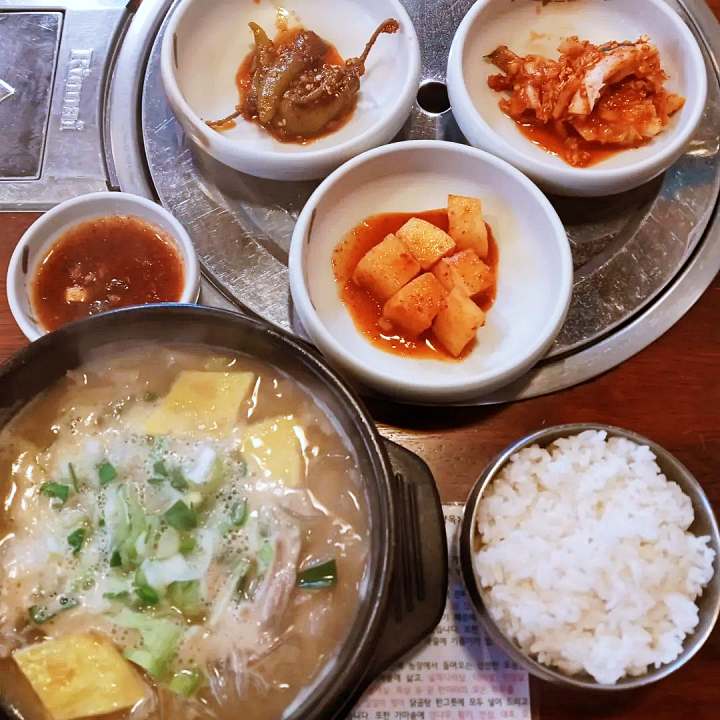 가마솥 토종닭곰탕 백숙 닭볶음탕 대박의 기술 능이 닭곰탕 서대문역 맛집 추천