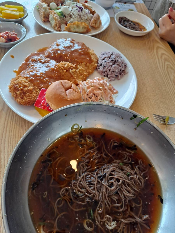 금화왕돈까스 항공샷