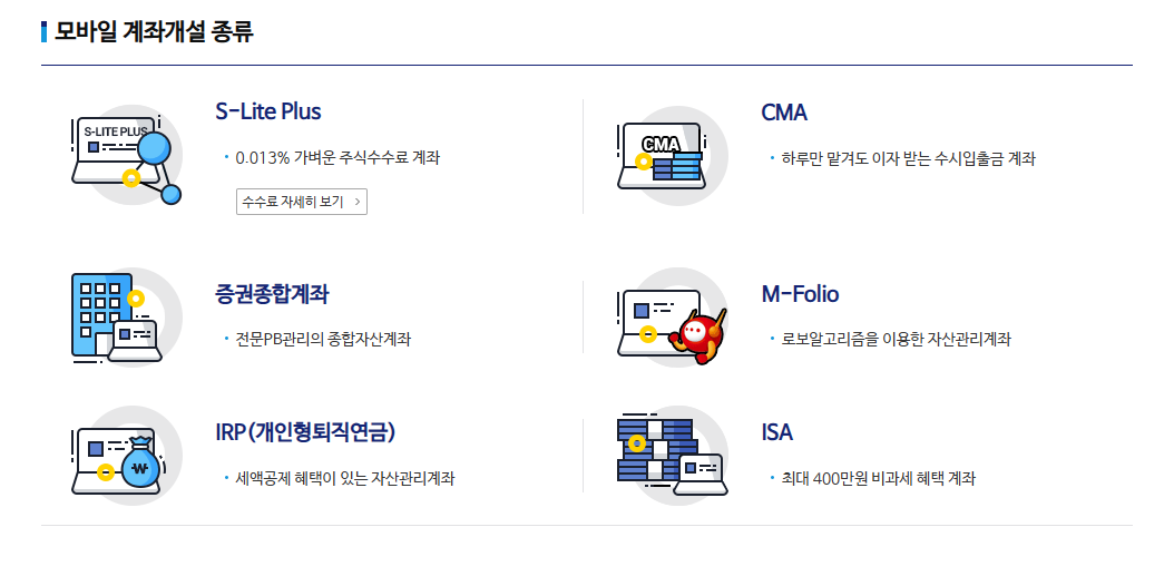 irp 계좌 개설 추천 금융사