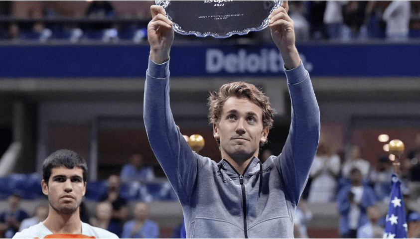2022 US 오픈 테니스 대회 결승전 우승 챔피언
