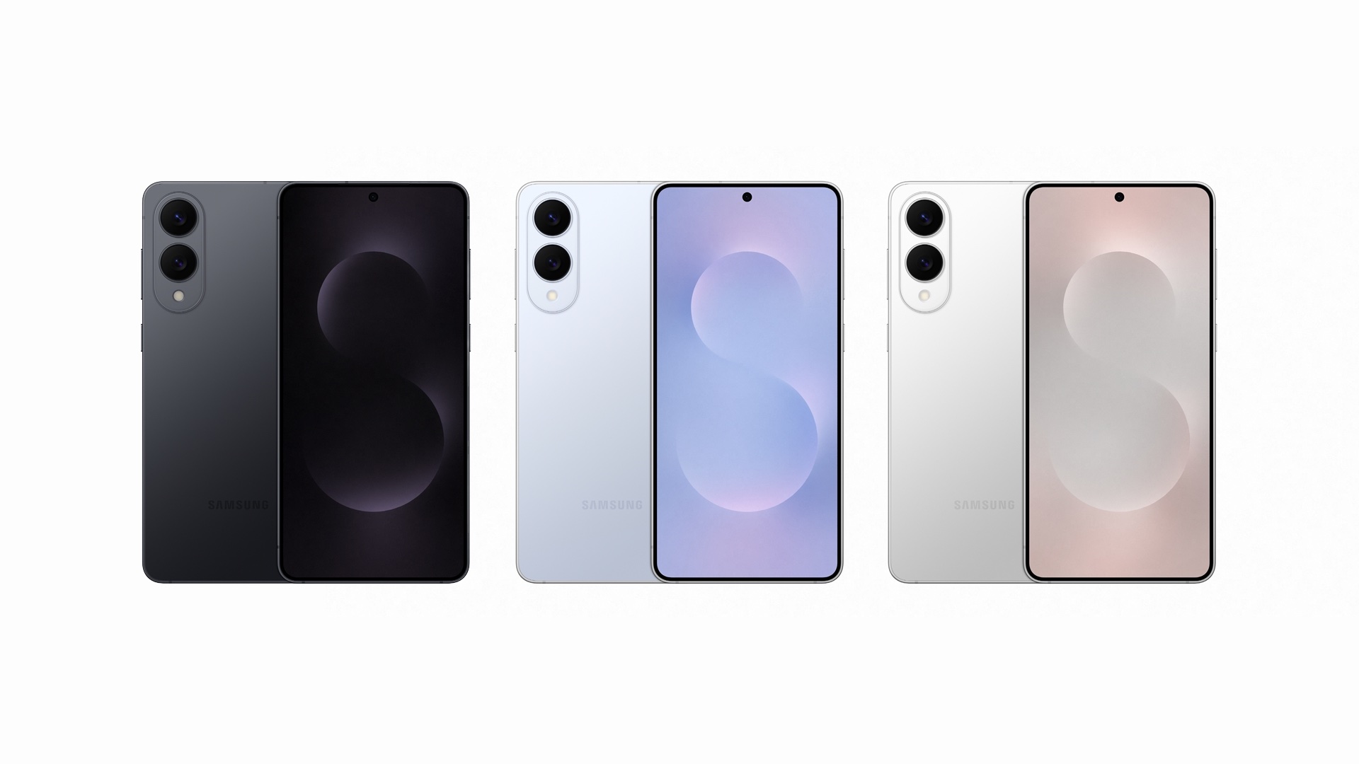 갤럭시 S25 엣지 티타늄 제트블랙, 티타늄 아이스블루, 티타늄 실버