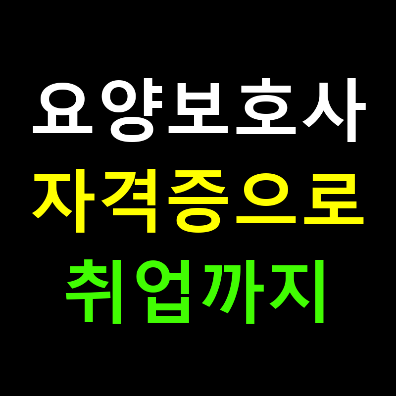 50대 이후 인생 2막, 요양보호사 자격증으로 취업까지 성공한 이야기