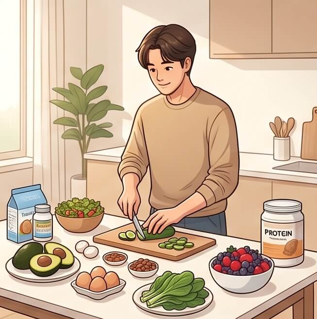 건강 식단으로 챙기는 모발 건강