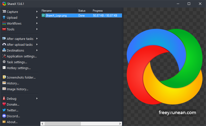 쉐어엑스(ShareX)