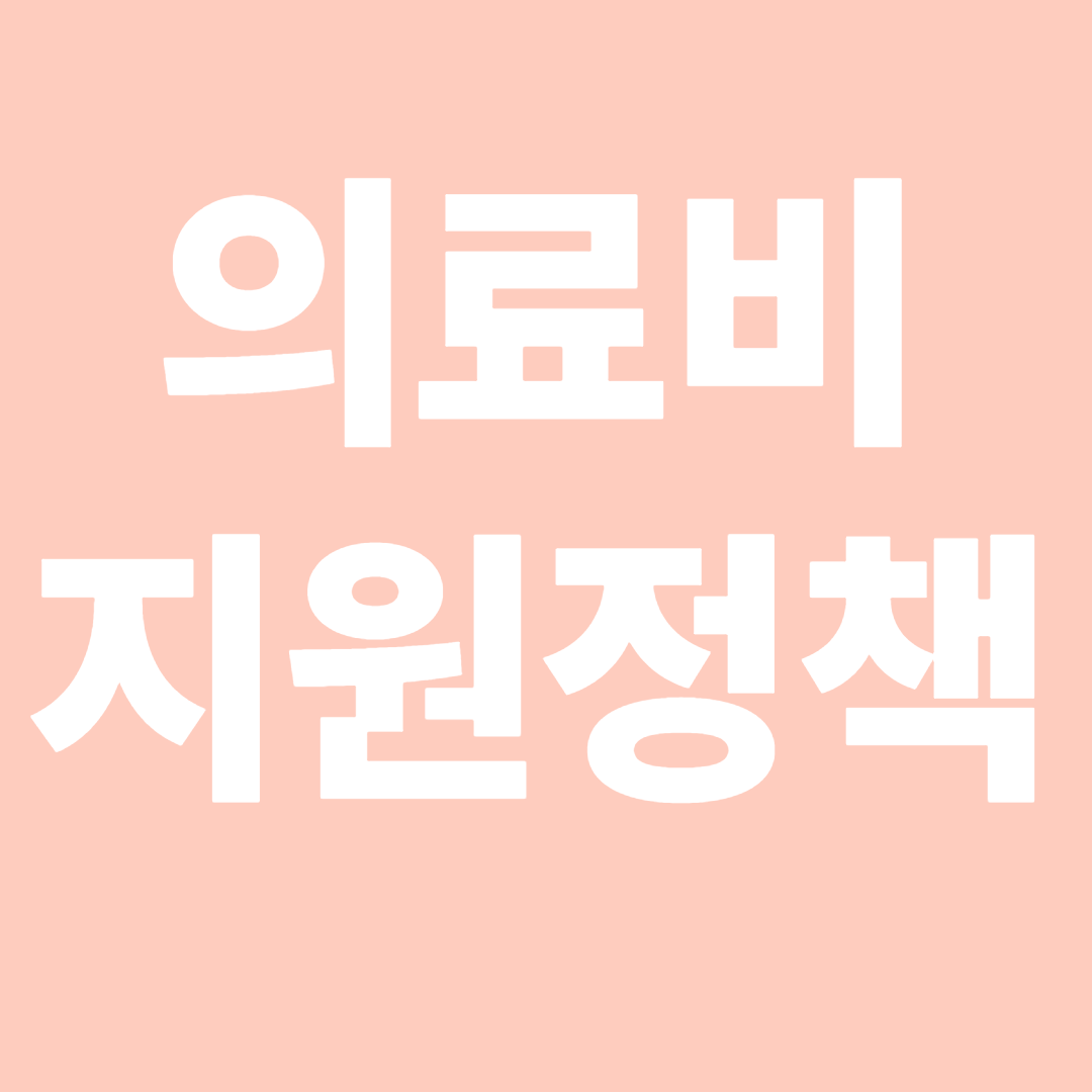 2025년 의료비 지원 정책 총정리