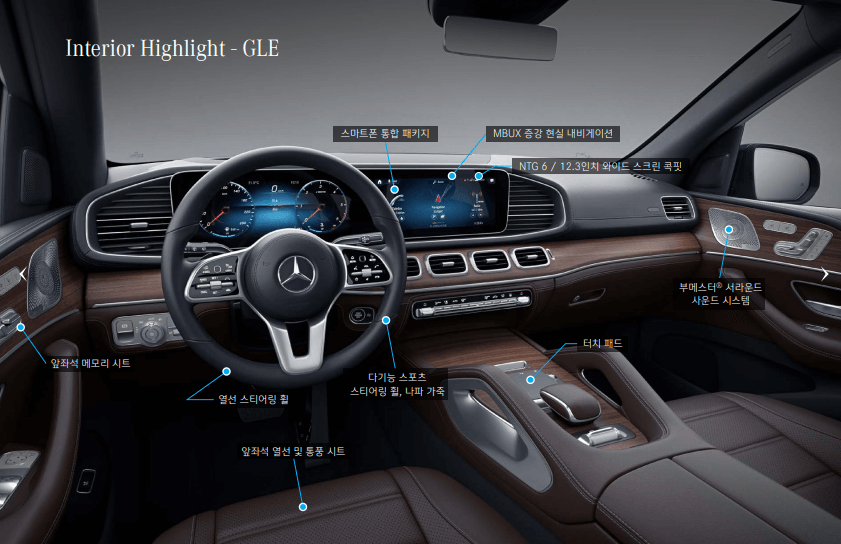 GLE-내부-기본