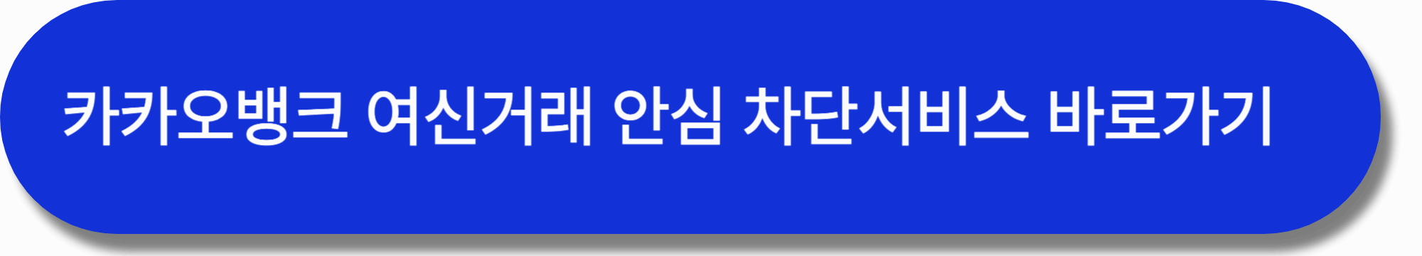 카카오뱅크 여신거래 안심차단 신청방법(+해제방법)