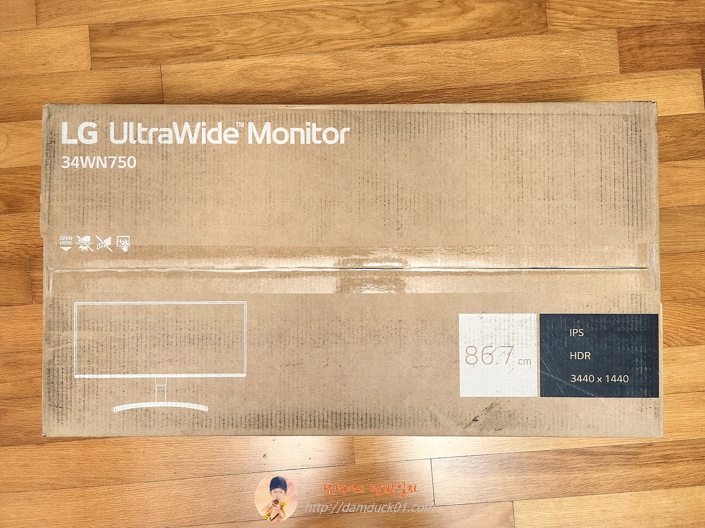 LG 울트라와이드 모니터 34WN750