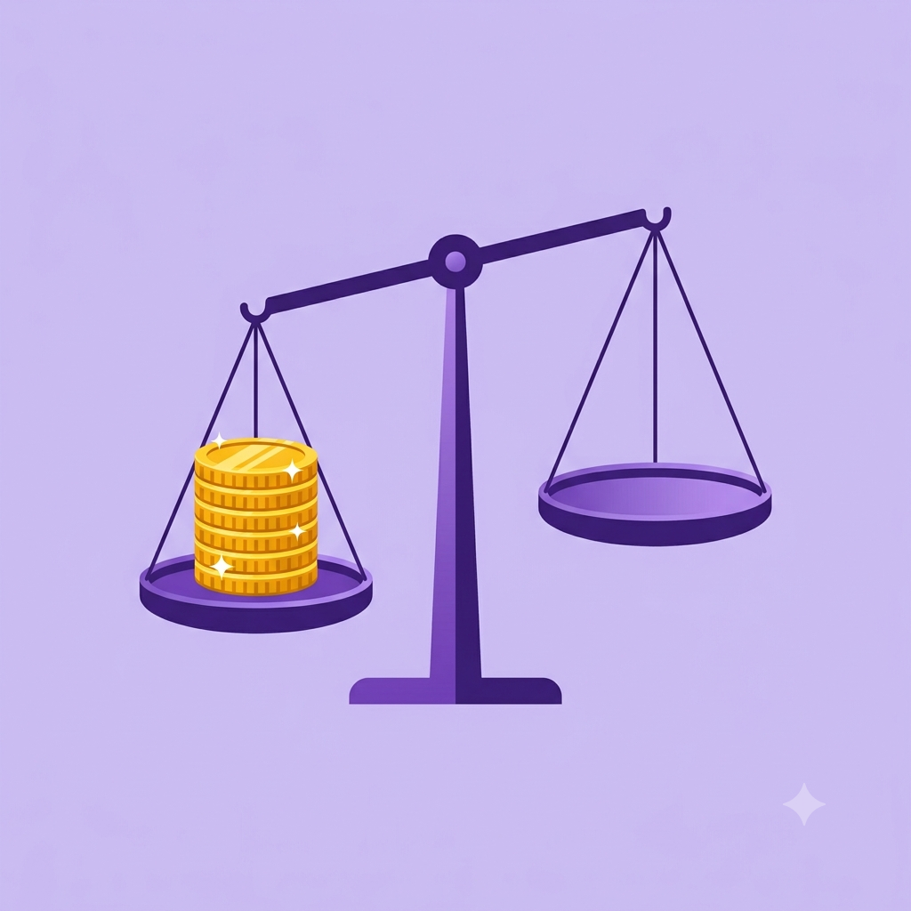 비트코인 가치평가 딜레마 개념 이미지