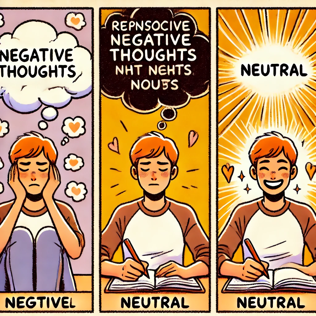 부정적인 생각을 중립적으로 바꾸는 방법
