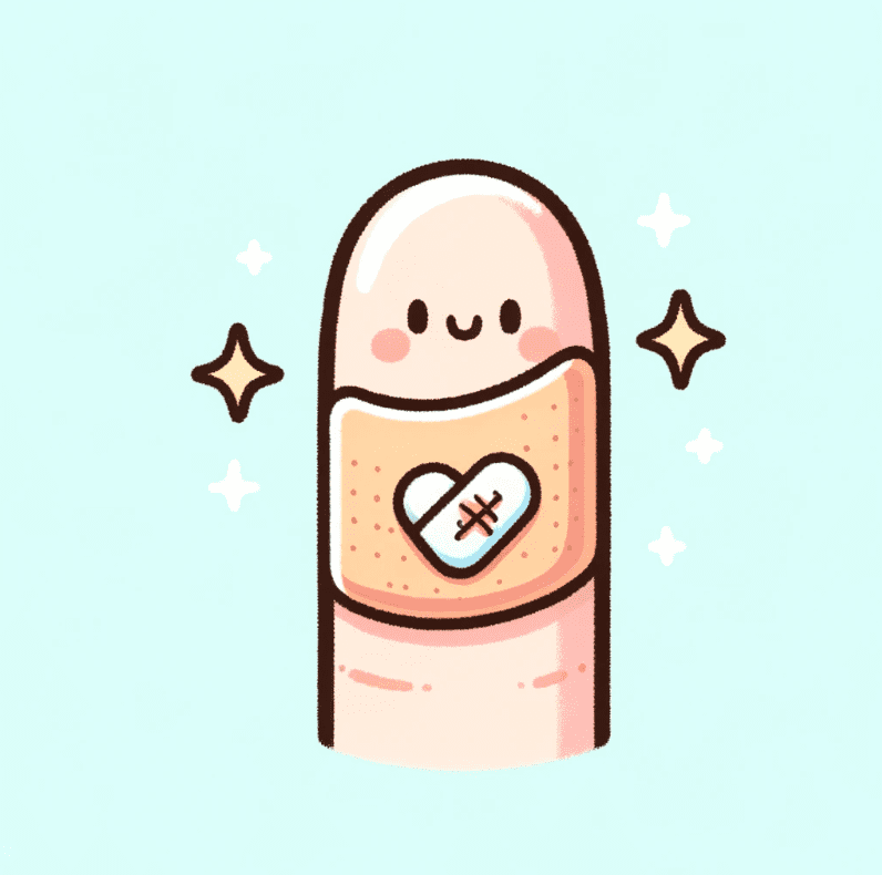 상처가 난 자리가 점으로 변하는 이유와 과정