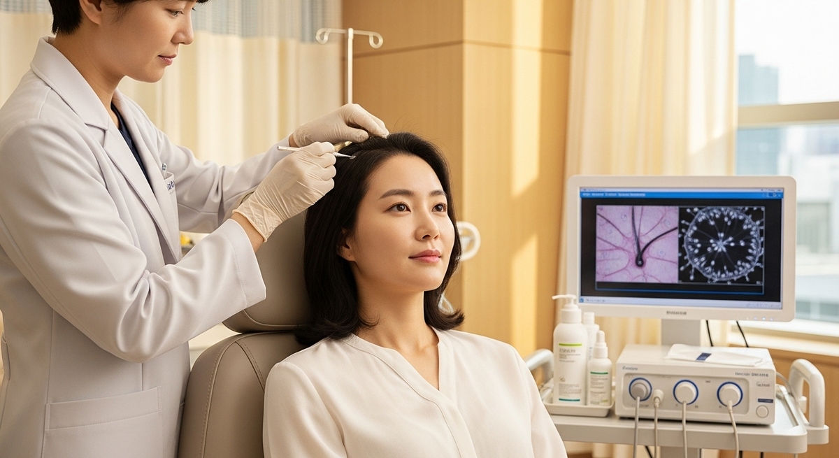 여성형 탈모 맞춤 솔루션 &ndash; 호르몬&middot;영양&middot;생활습관 통합 관리