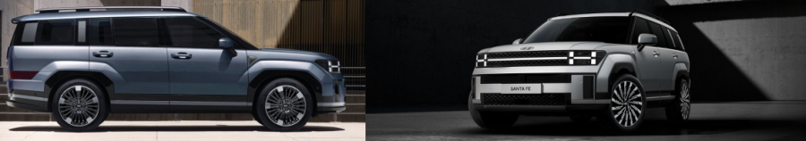 싼타페 하이브리드 디자인