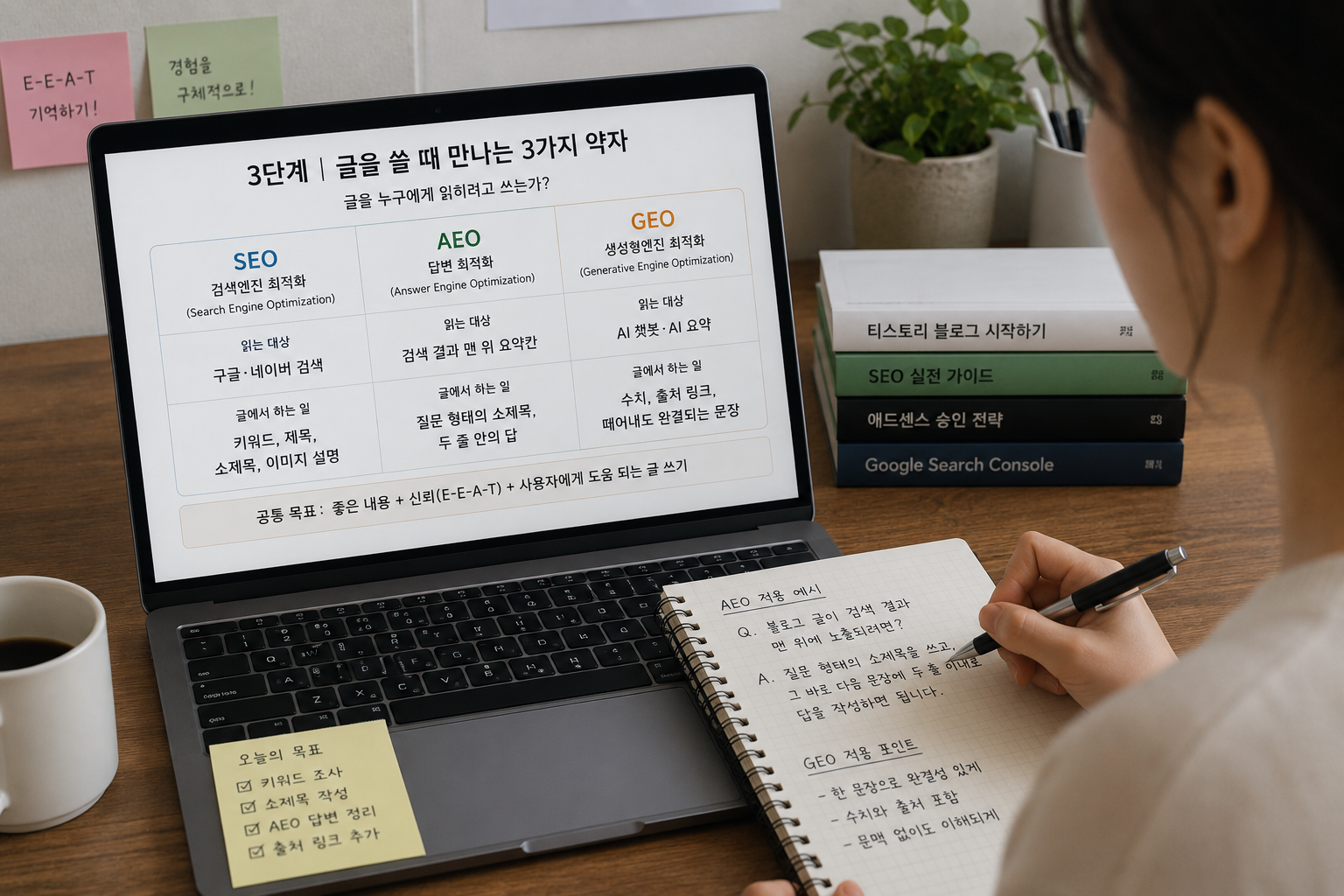 티스토리 구글애드센스 블로그 초보 용어 정리 ❘ SEO AEO GEO