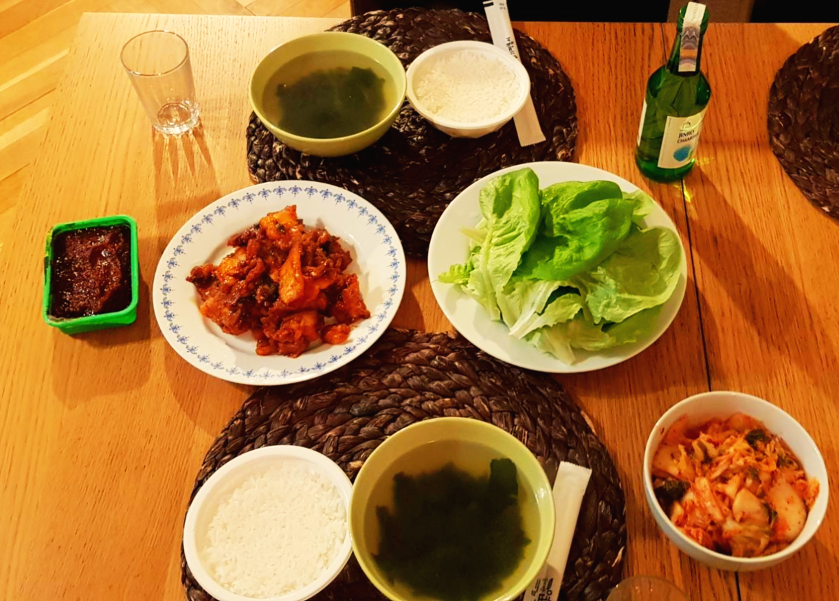 고추장불고기 플레이팅