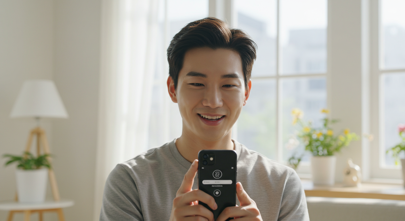 아이폰 화면 밝기 줄여 절약