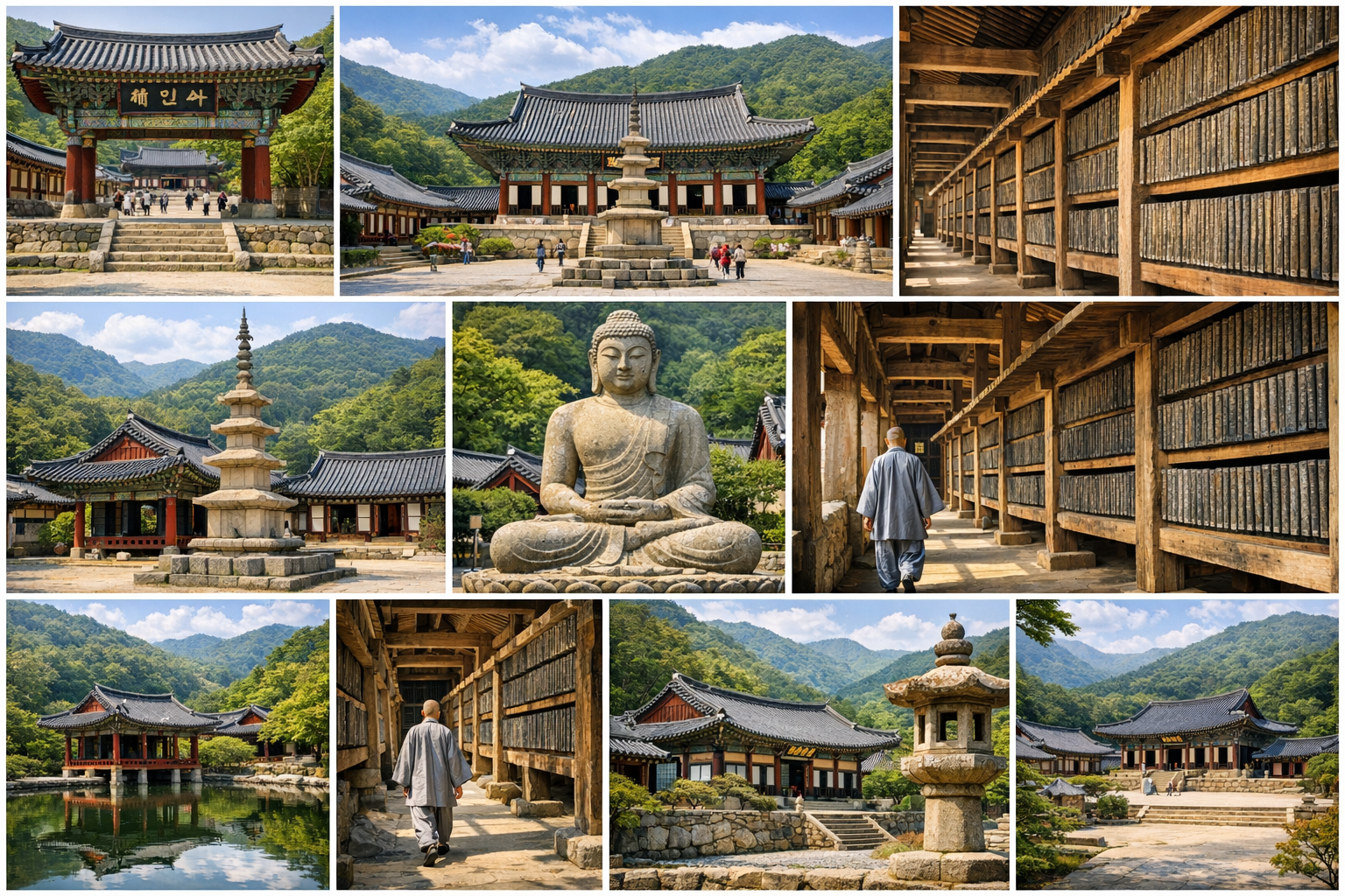 해인사와 팔만대장경 문화유산 유네스코 불경