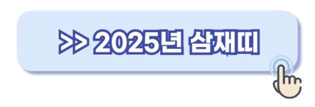 2025년 삼재띠