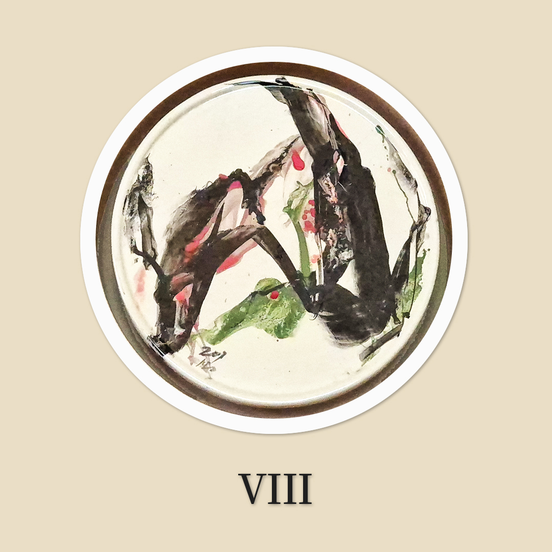 신봉동성당 김인중 신부의 스테인드글라스 십자가의 길 제8처