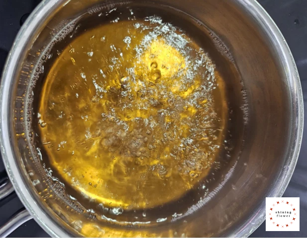 오이피클-단촛물 끓이기