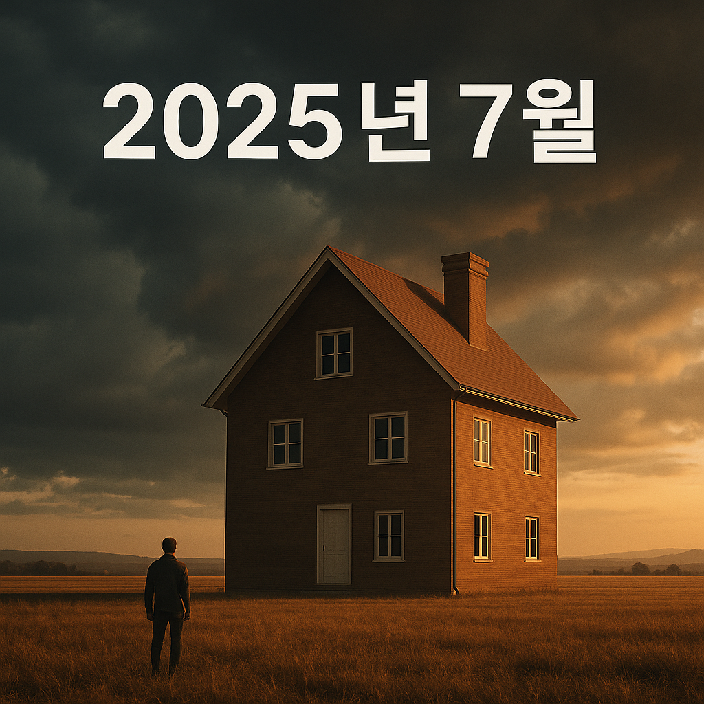 2025년 7월 부동산 시장 전망 – 여름철 거래량 급증 배경과 투자 기회